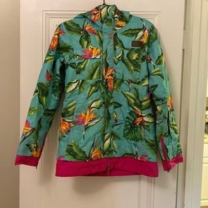 The North Face tropical ski coat